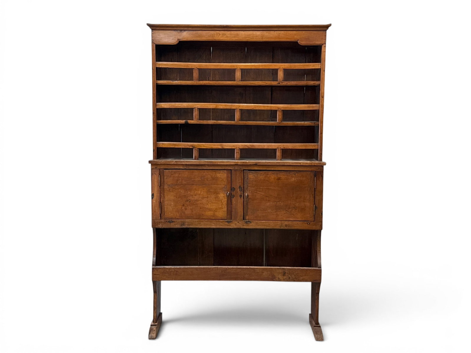 19th C. French Country Vaisselier Hutch (1 of 6)