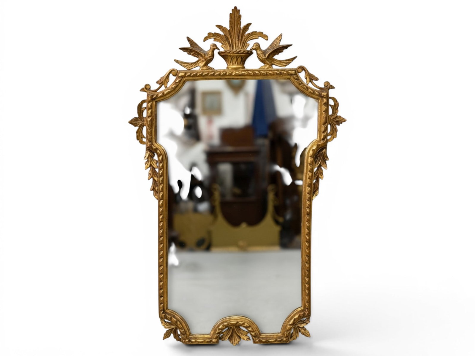 Louis XV-style Giltwood Wall Mirror (1 of 5)