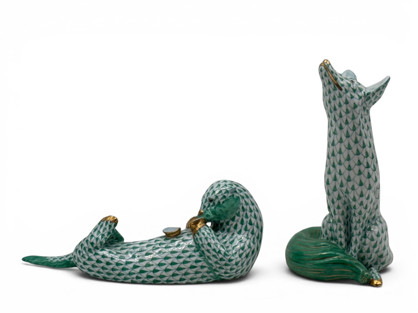 Herend Porcelain Fox and Otter (1 of 8)
