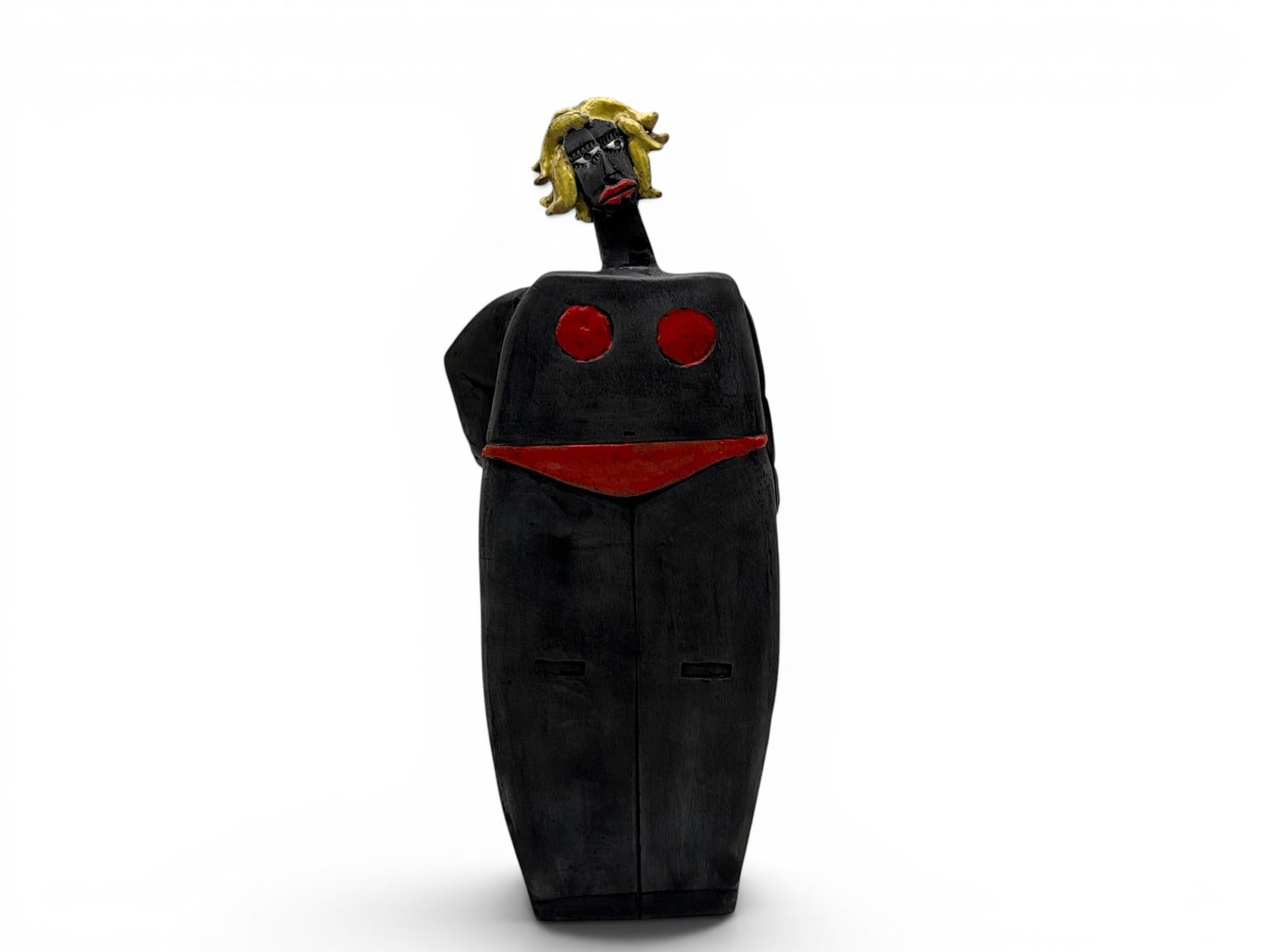 Folk Art Pottery St. Martin Sculpture (1 of 5)