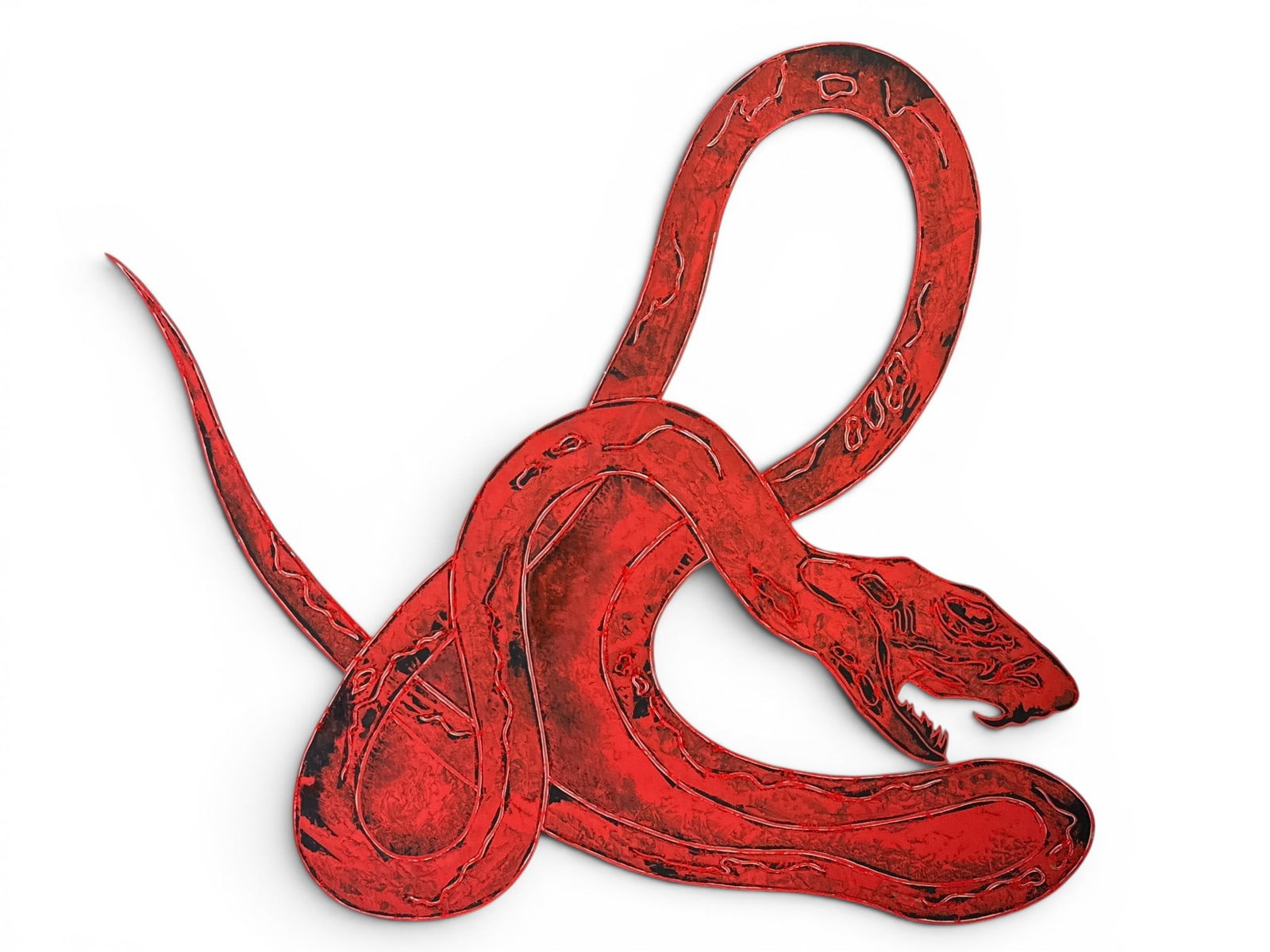 Anita Charney Harris Mixed Media: Snake (1 of 3)