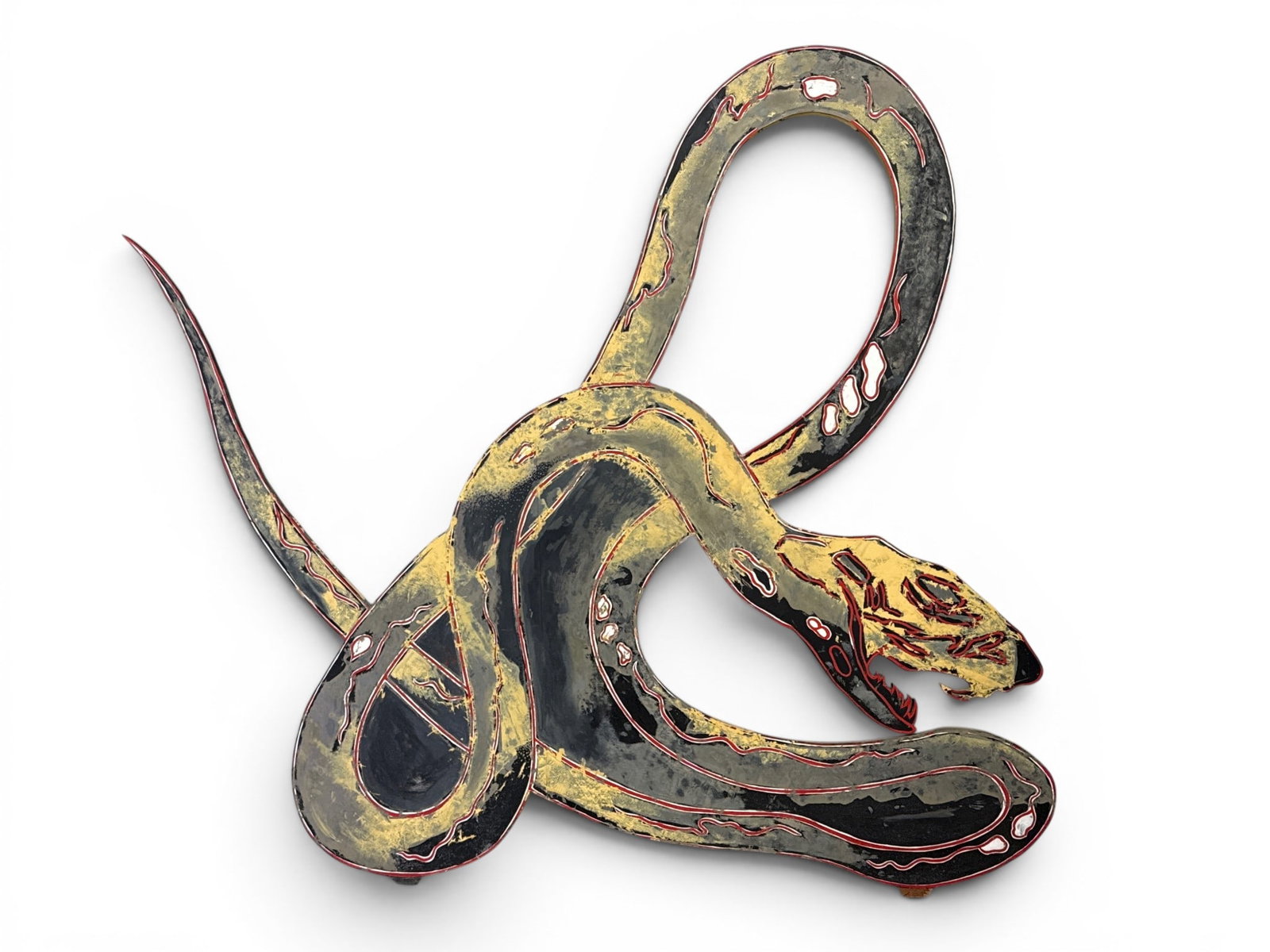 Anita Charney Harris. Mixed Media: Snake (1 of 3)