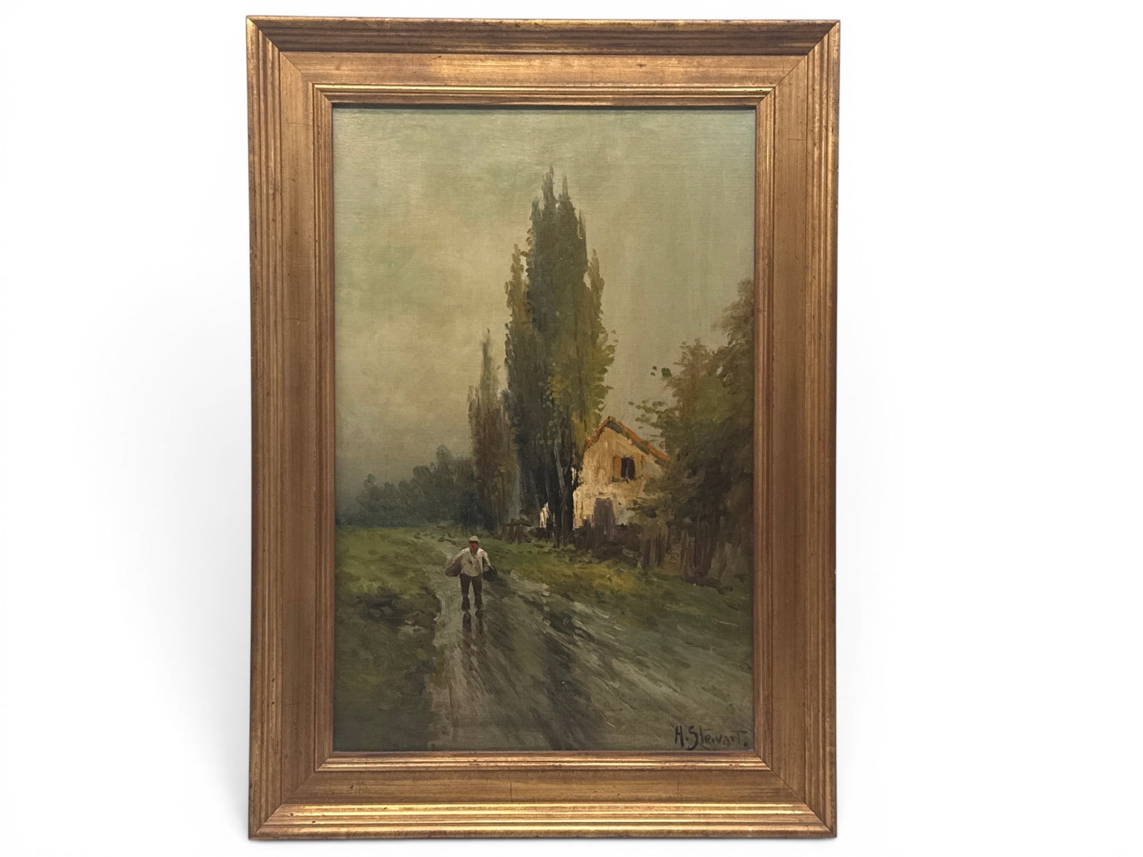 H. Stewart Oil/Canvas: Landscape (1 of 5)