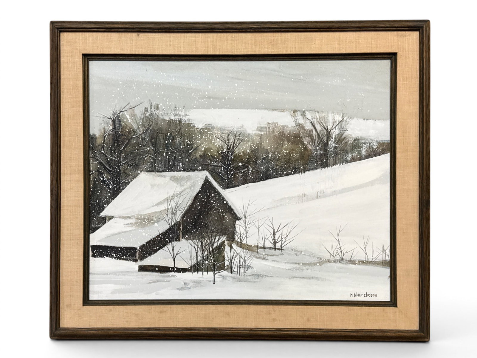 Nanci Blair Closson Oil/Canvas: Winter (1 of 6)