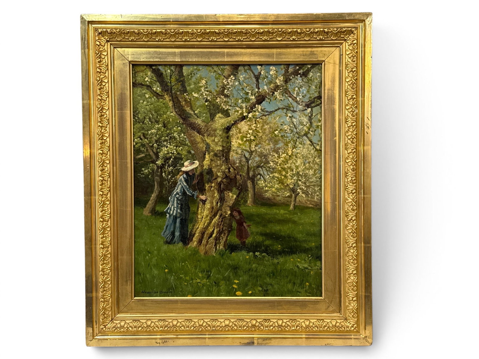 Hamilton Hamilton Oil/Canvas: Hide and Seek (1 of 5)