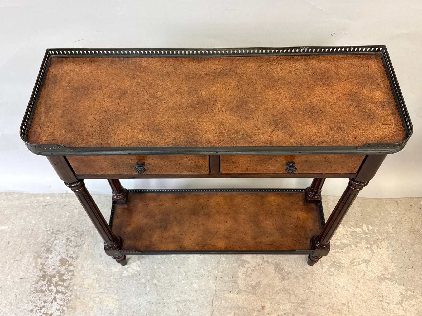 Theodore Alexander Two-Tiered Console Table - 3