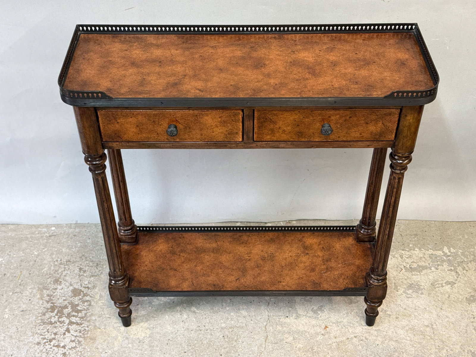 Theodore Alexander Two-Tiered Console Table - 2