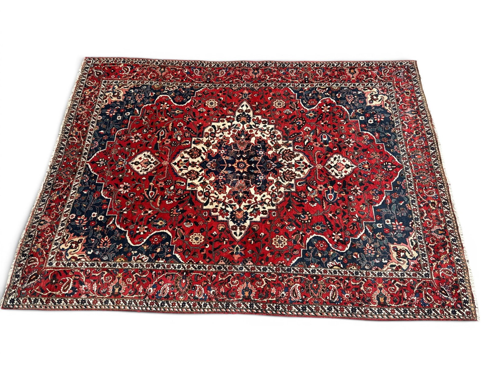 Persian Bakhtiari-style Carpet, 11ft x 7ft 10in (1 of 7)