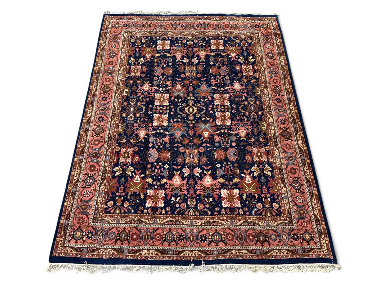 Indo-Serapi Room Size Carpet, 11ft 11in x 8ft 11in (1 of 8)