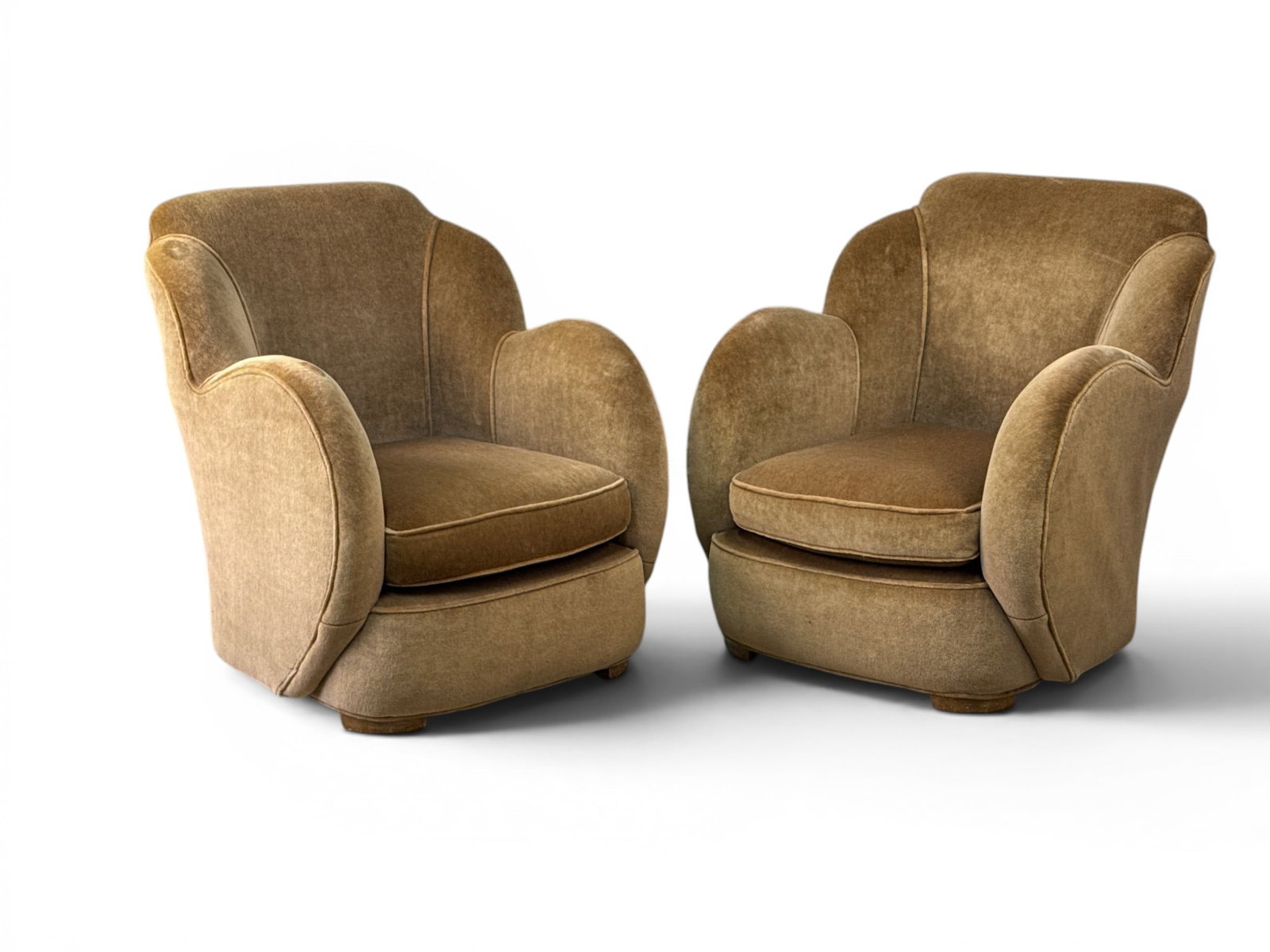Attrib. Harry and Lou Epstein Art Deco Cloud Chairs (1 of 6)
