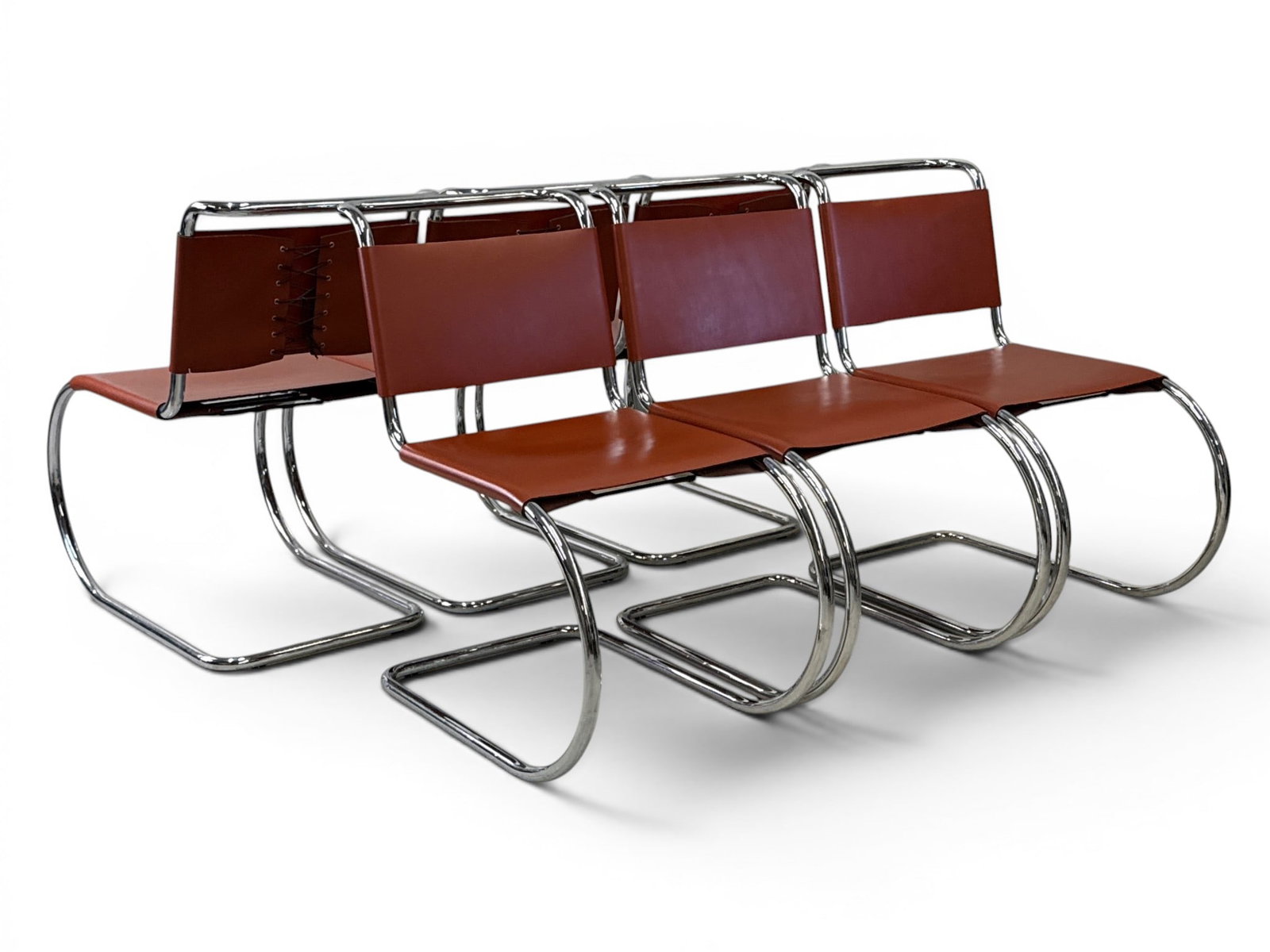 Six Ludwig Mies van der Rohe MR10 Chairs (1 of 6)