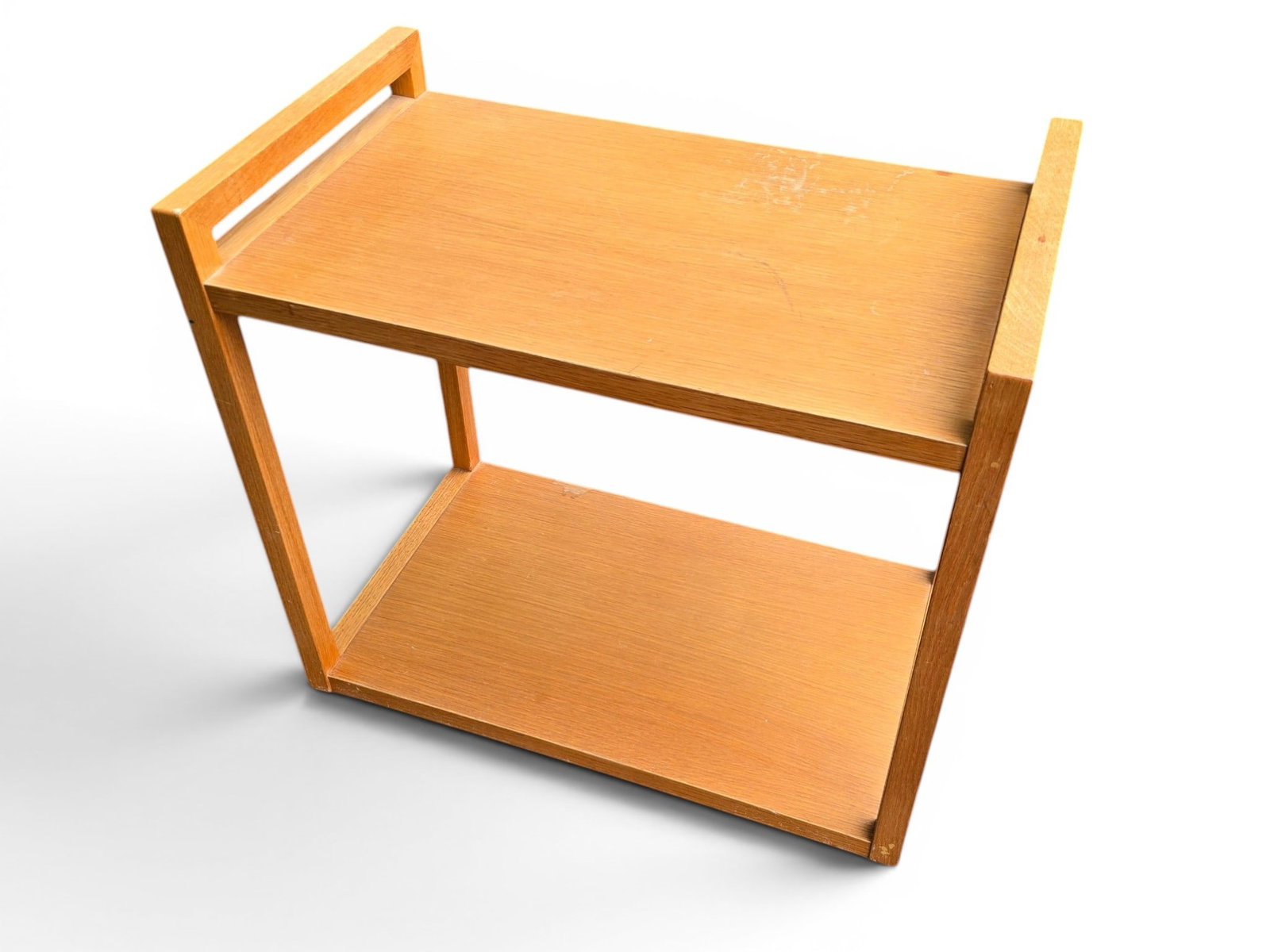 Danish Teak Two-Tiered Bar Cart (1 of 5)