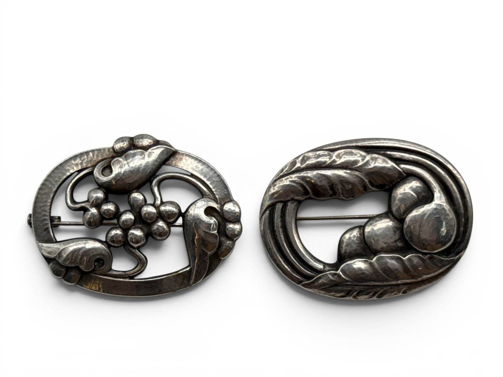 Two Georg Jensen Sterling Silver Brooches (1 of 5)