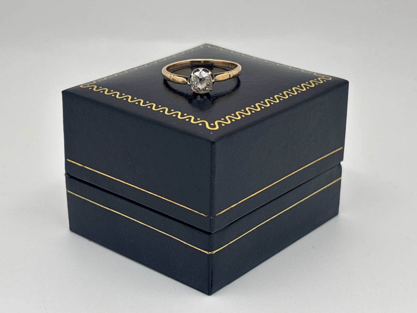 Diamond Solitaire Ring - 4