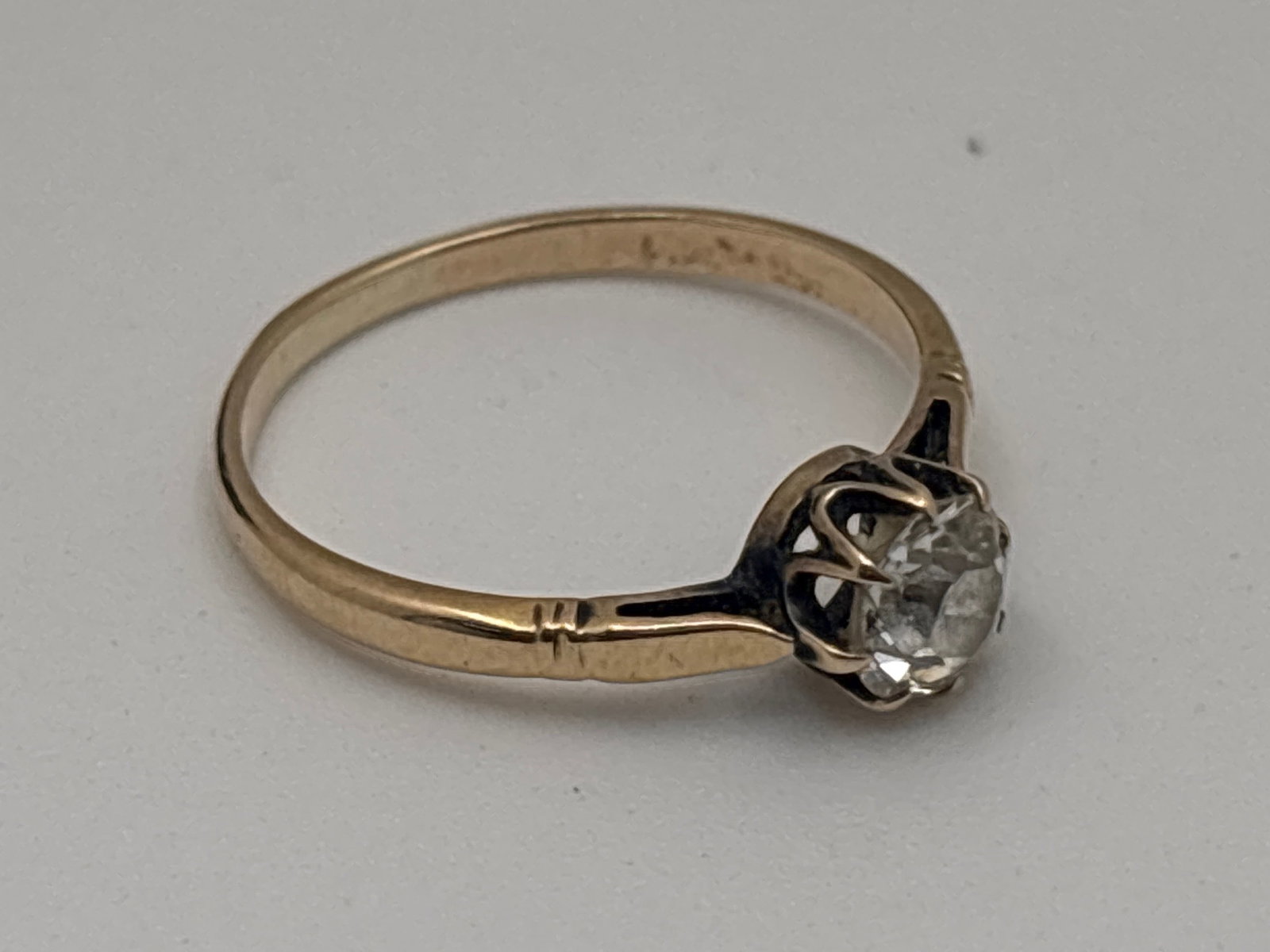 Diamond Solitaire Ring - 5