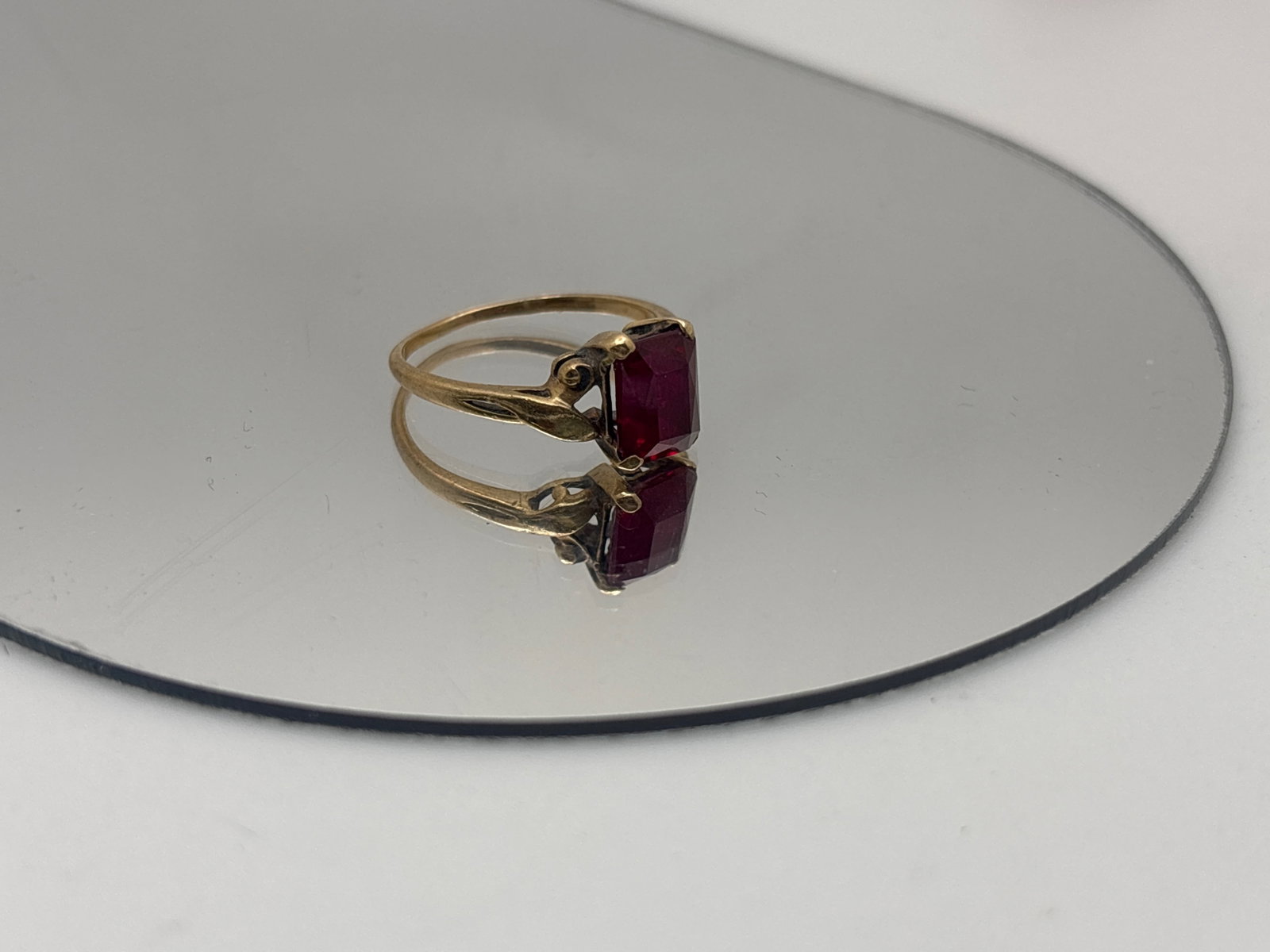 Two 10K Gold and Ruby Rings - 3