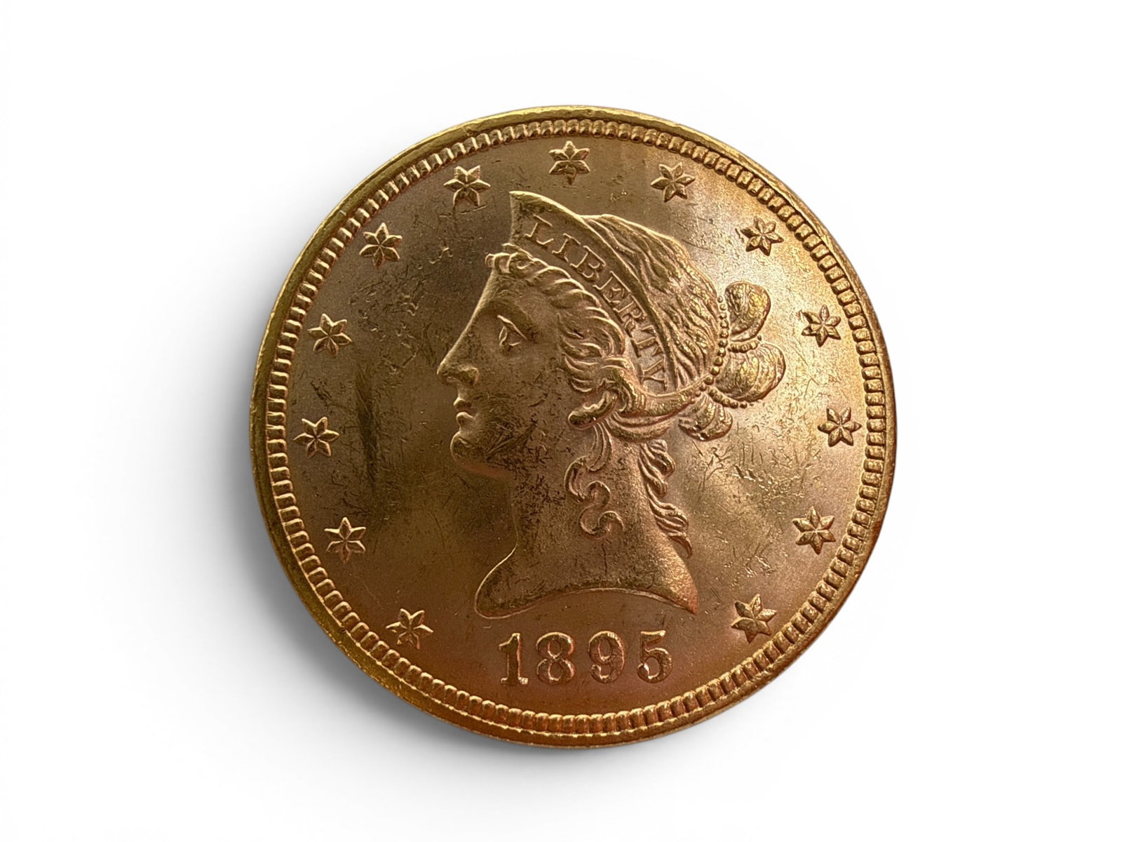 1895 Liberty Head Eagle $10 Gold Coin (1 of 2)
