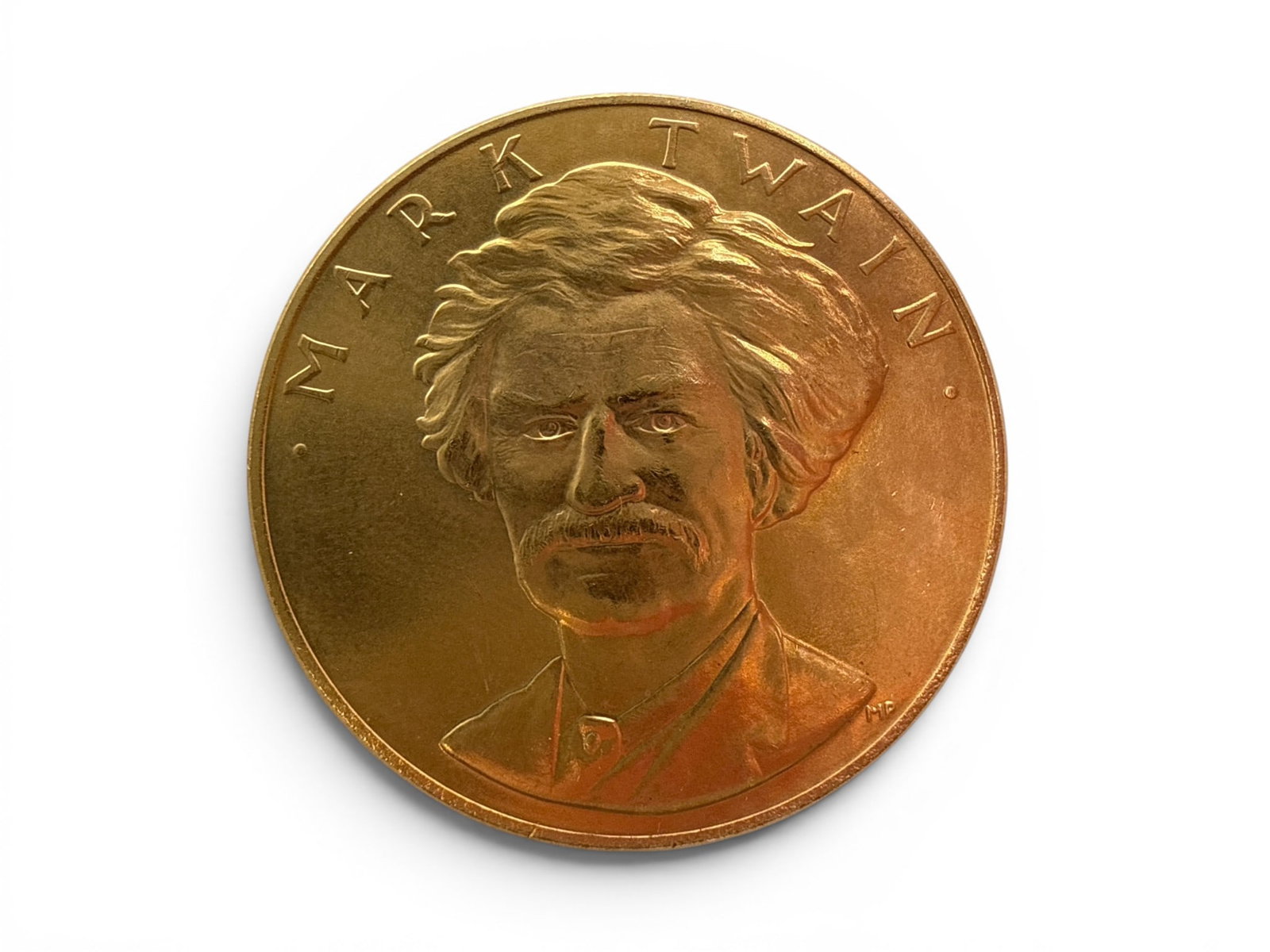 1981 Mark Twain 1oz Gold Commemorative Coin: A 1981 Mark Twain commemorative coin, 1 oz. | You have additional shipping options, and are not required to use Live Shipping. Additional shipping and delivery details are available on our website:
