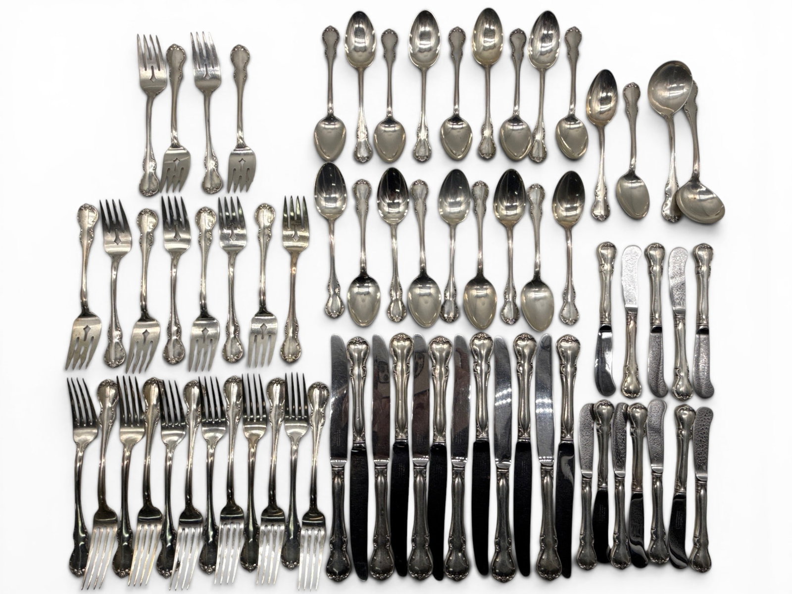 Towle Sterling French Provencial Flatware Service (1 of 8)