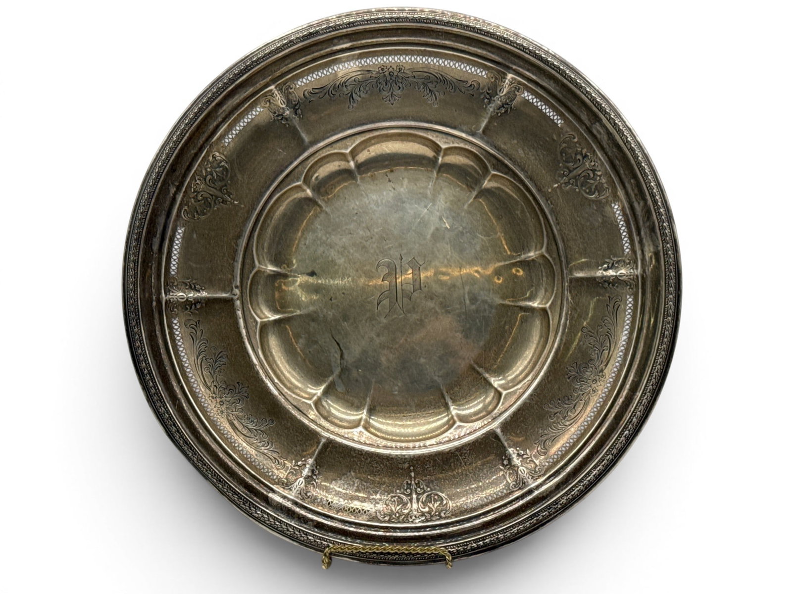 Gorham Sterling Serving Basket (1 of 4)