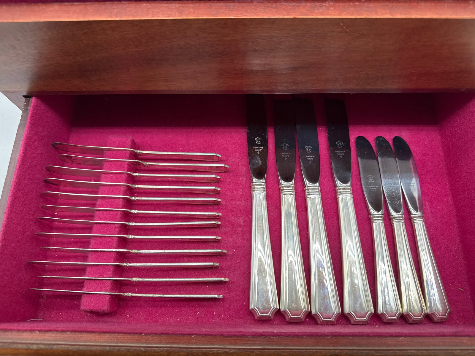 Gorham 111-piece Sterling Silver Flatware Service - 4