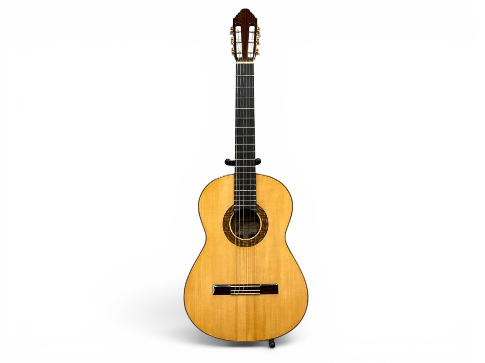 2003 Salvador Castillo Classical Guitar: Salvador Castillo Concierto classical acoustic guitar, serial No. 61 crafted in Paracho, Mexico during April 2003. With hard case. | You have additional shipping options, and are not required to use L