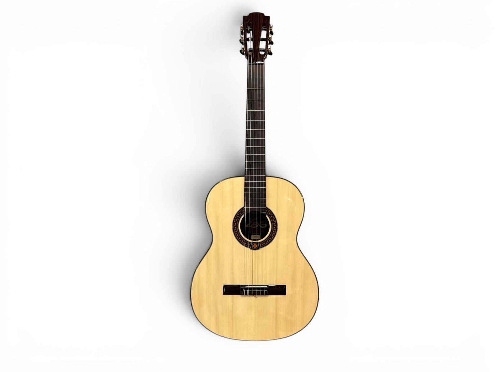 LAG OccitaniaG Occitania OC400 Classical Guitar with Case (1 of 8)