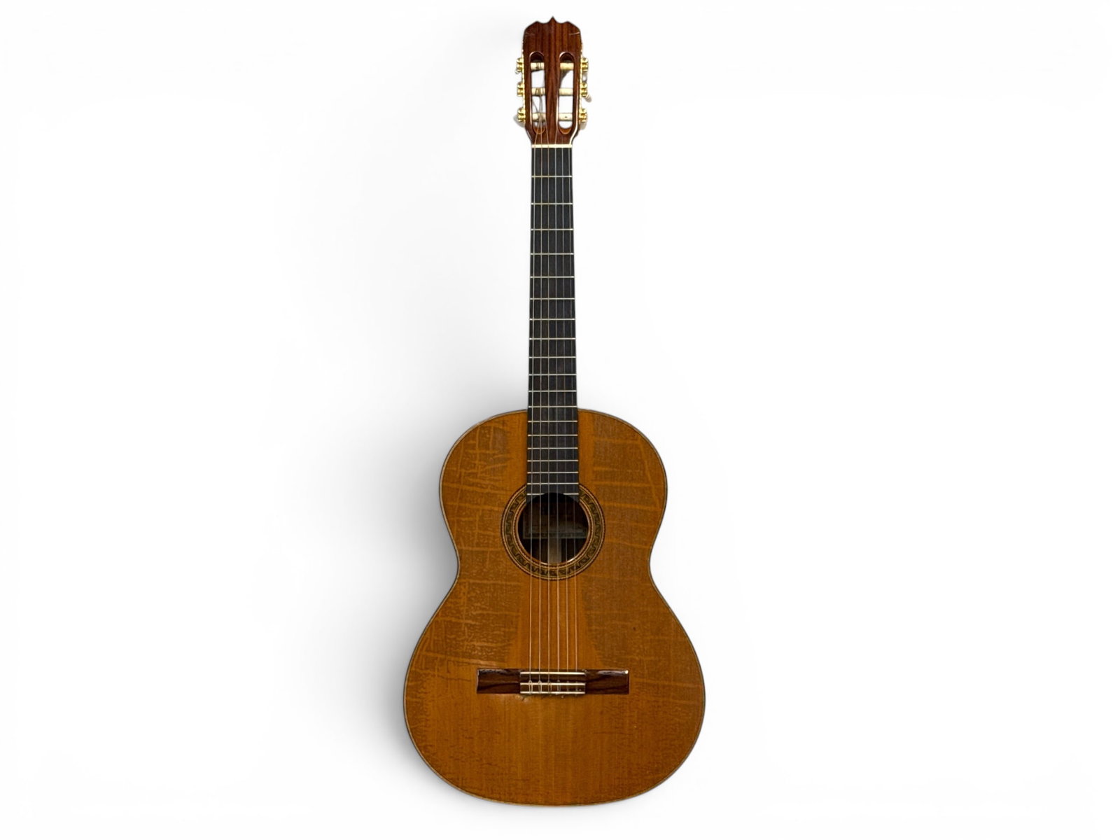 2001 Hill Guitar Co. Madrid Model Classical Acoustic Guitar: A 2001 Kenny Hill Guitar Co. Madrid model classical acoustic guitar manufactured in Ben Lomond, CA, number 1740. | You have additional shipping options, and are not required to use Live Shipping. Addi