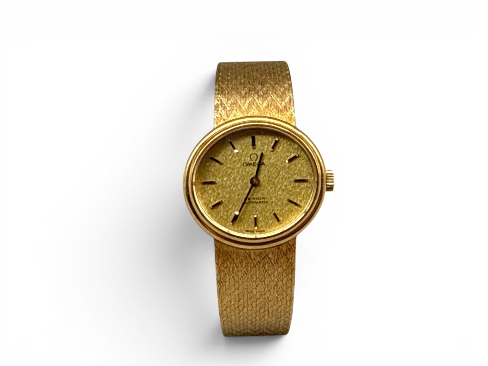 Omega De Ville 18K Yellow Gold Ladies Watch (1 of 8)