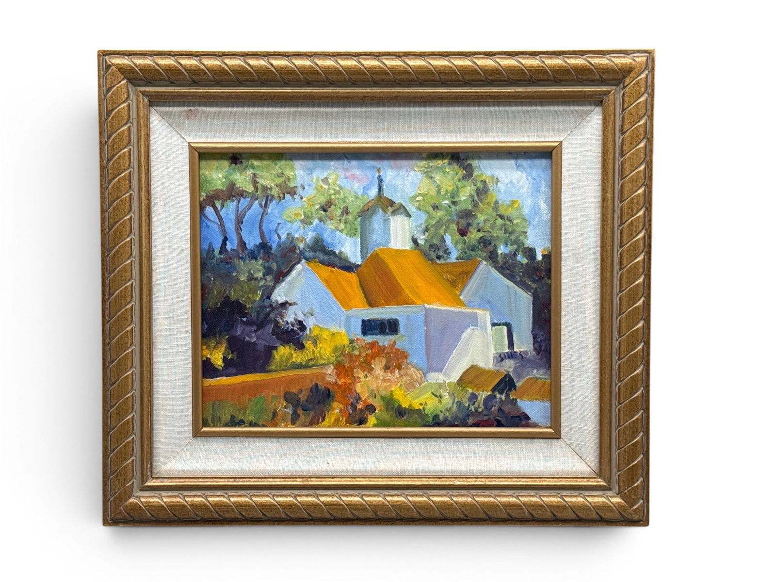 Bill Sines Acrylic/Canvas: Church (1 of 5)