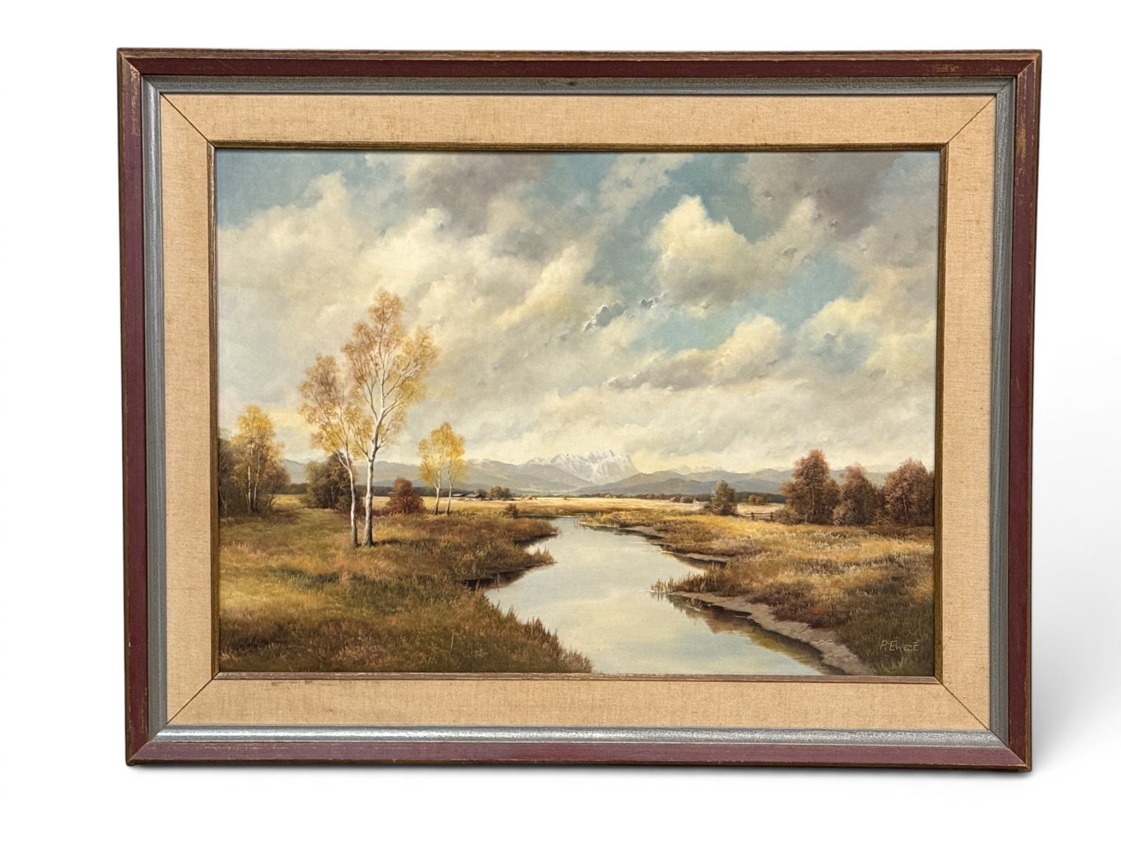 P. Ewert Oil/Canvas: Landscape (1 of 5)