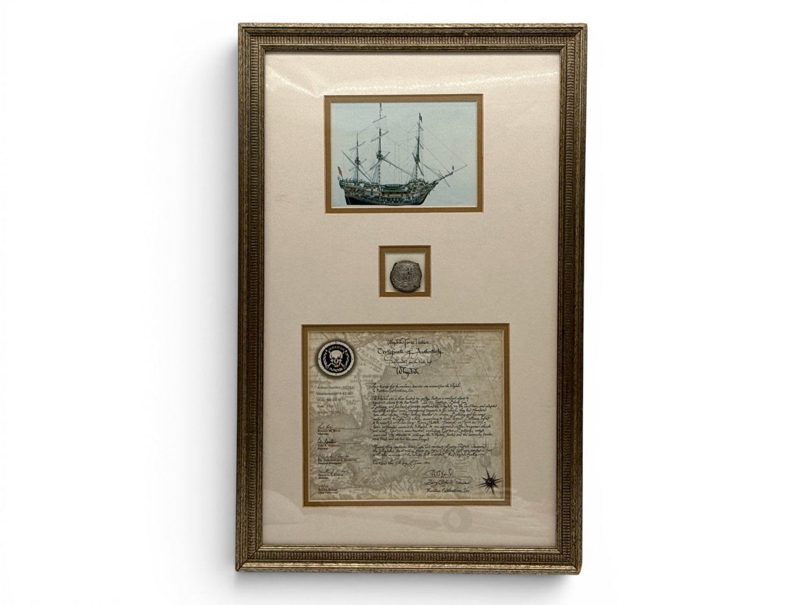 1711 Mexican 8 Reales Coin from the Whydah Shipwreck (1 of 6)