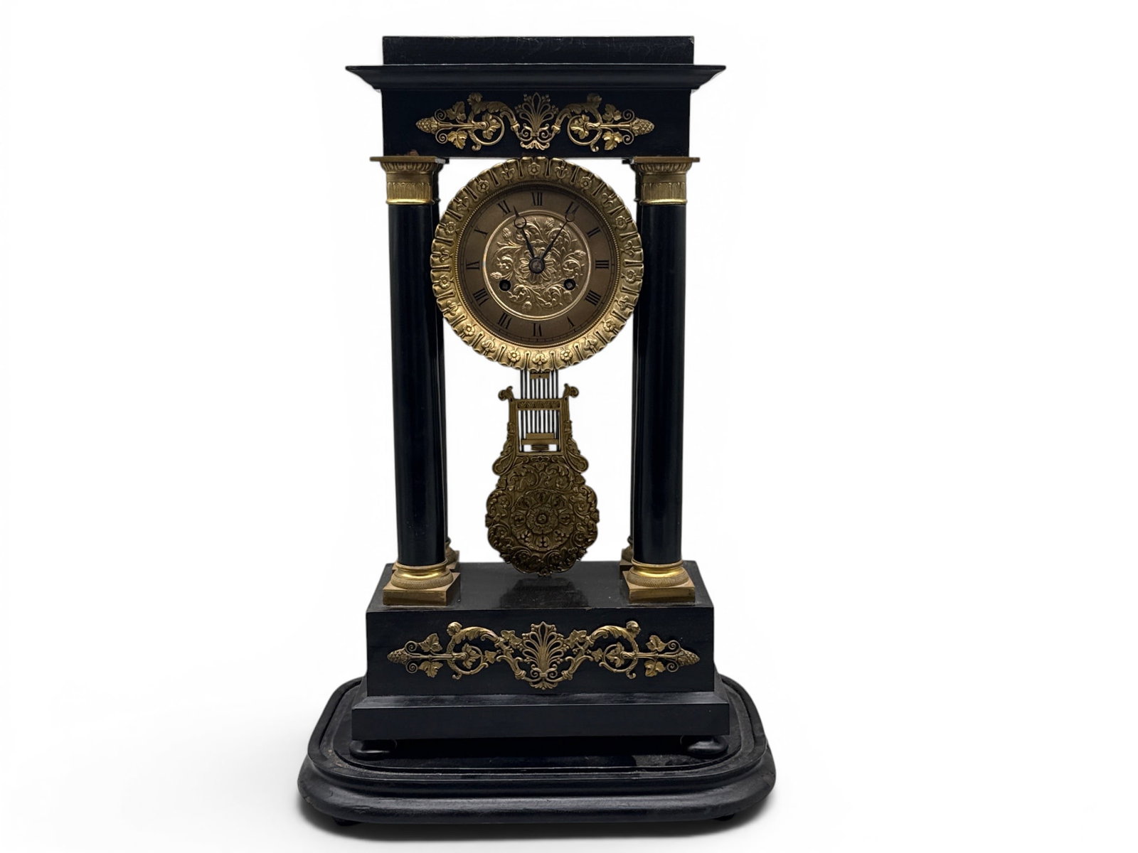 French Empire Portico Mantel Clock (1 of 8)