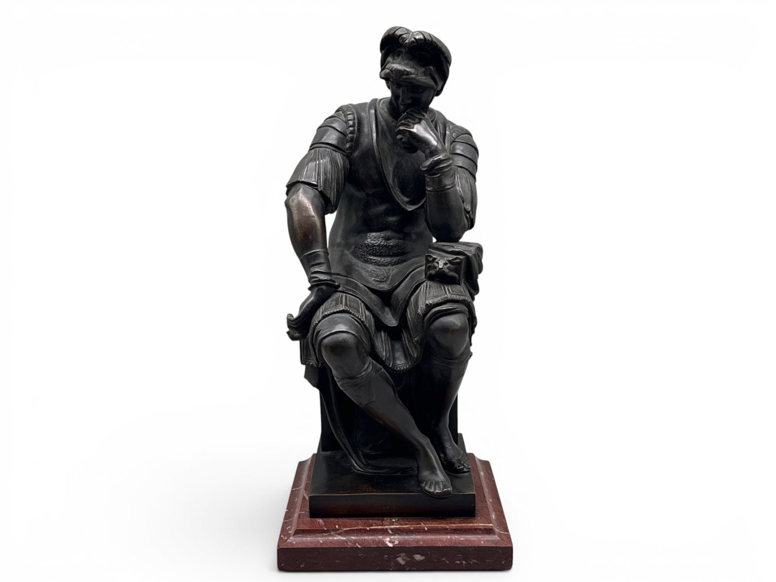 After Michaelangelo. Bronze: Il Pensierosa (1 of 5)
