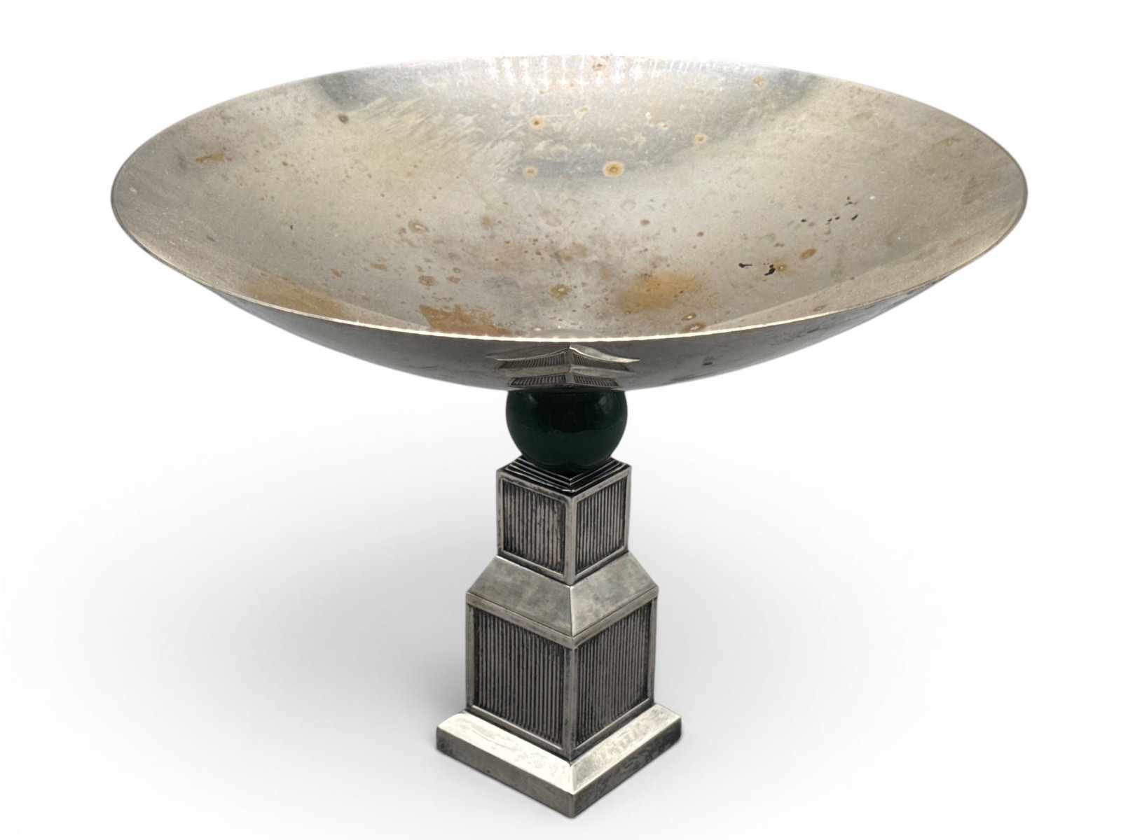 Gucci Silverplate Skyscraper Compote Bowl (1 of 7)