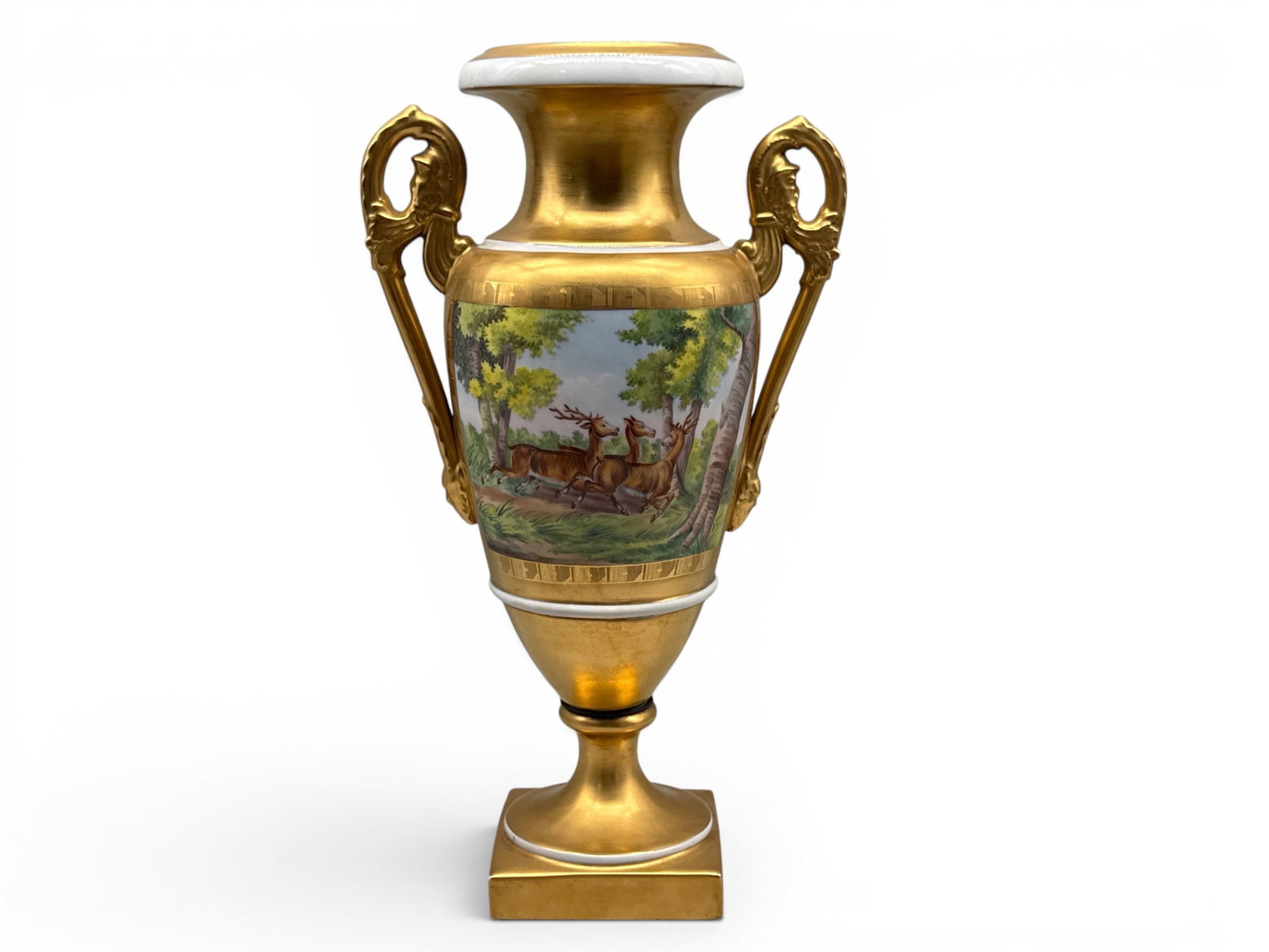 Decorated Paris Porcelain Urn (1 of 5)