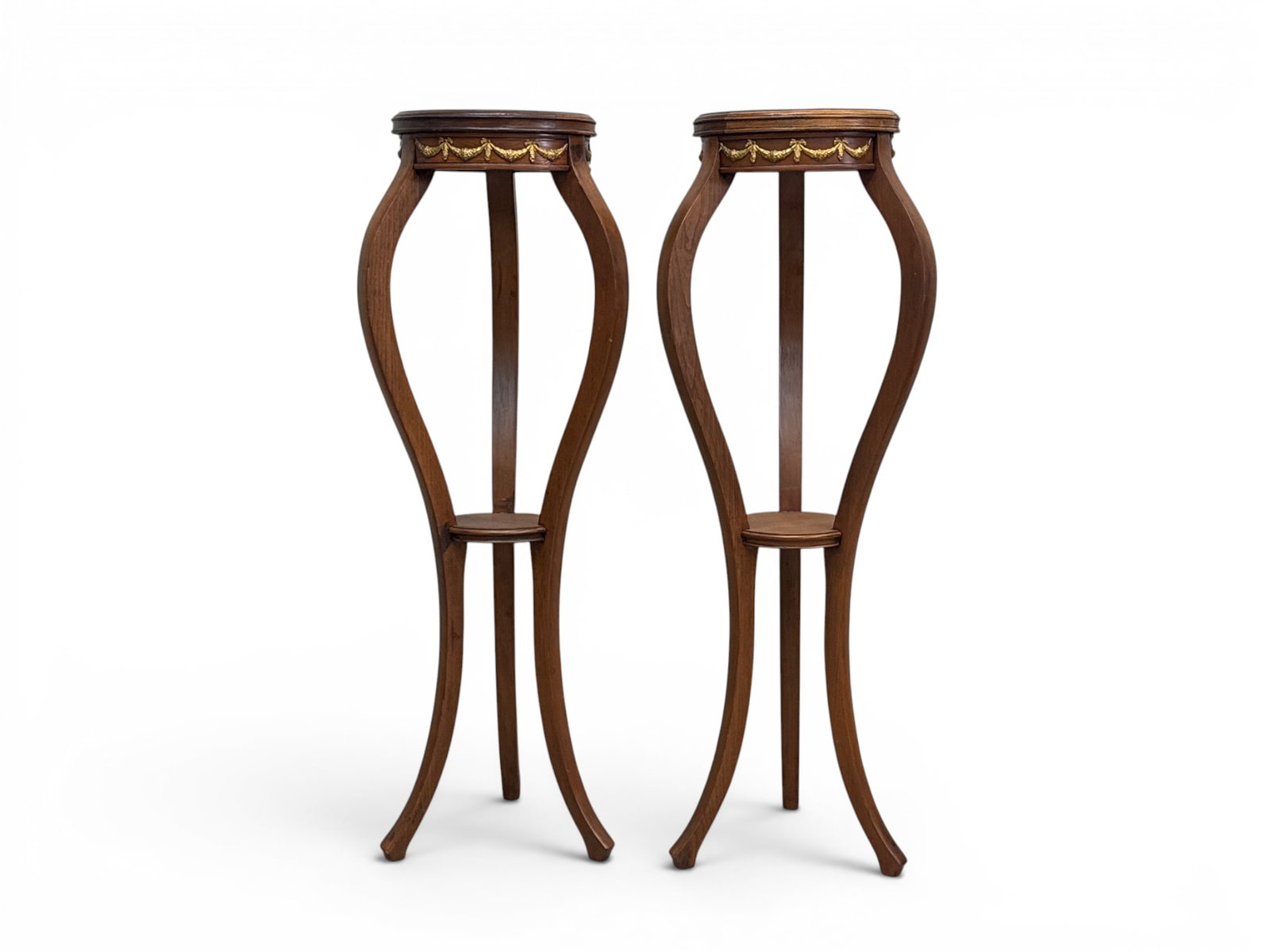 Pair of Louis XV Ormolu-Mounted Stands (1 of 4)