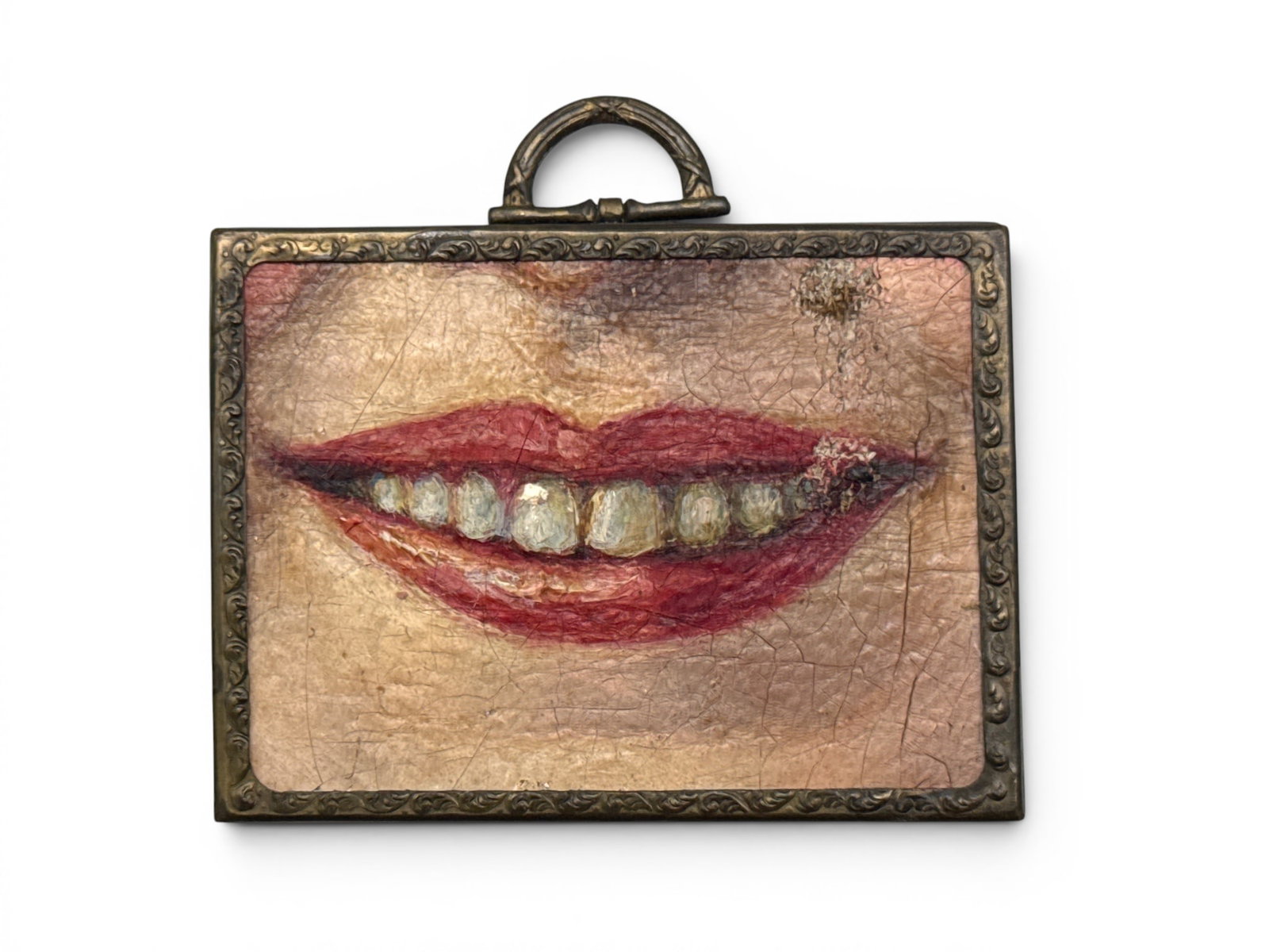 Miniature Lover's Lips-style Painting (1 of 4)