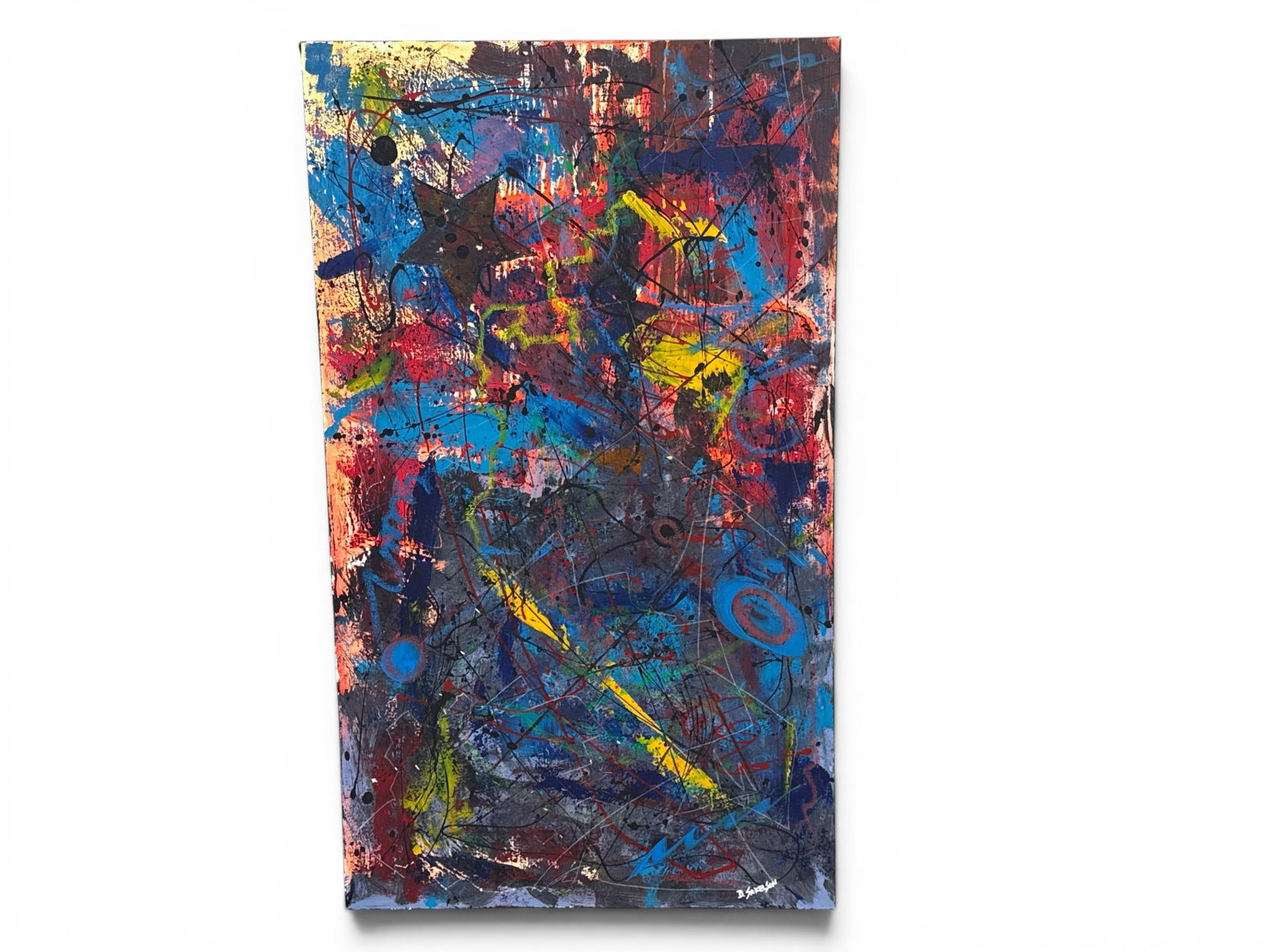 Denis Sakelson Oil/Canvas: Abstract (1 of 5)