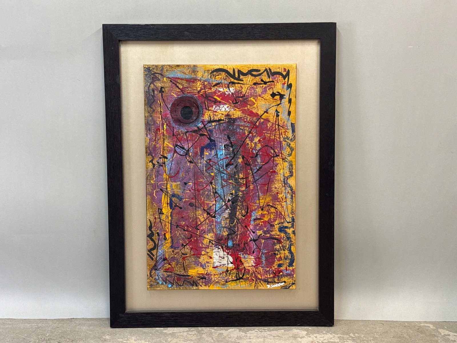 Denis Sakelson Oil/Canvas: Abstract (1 of 4)