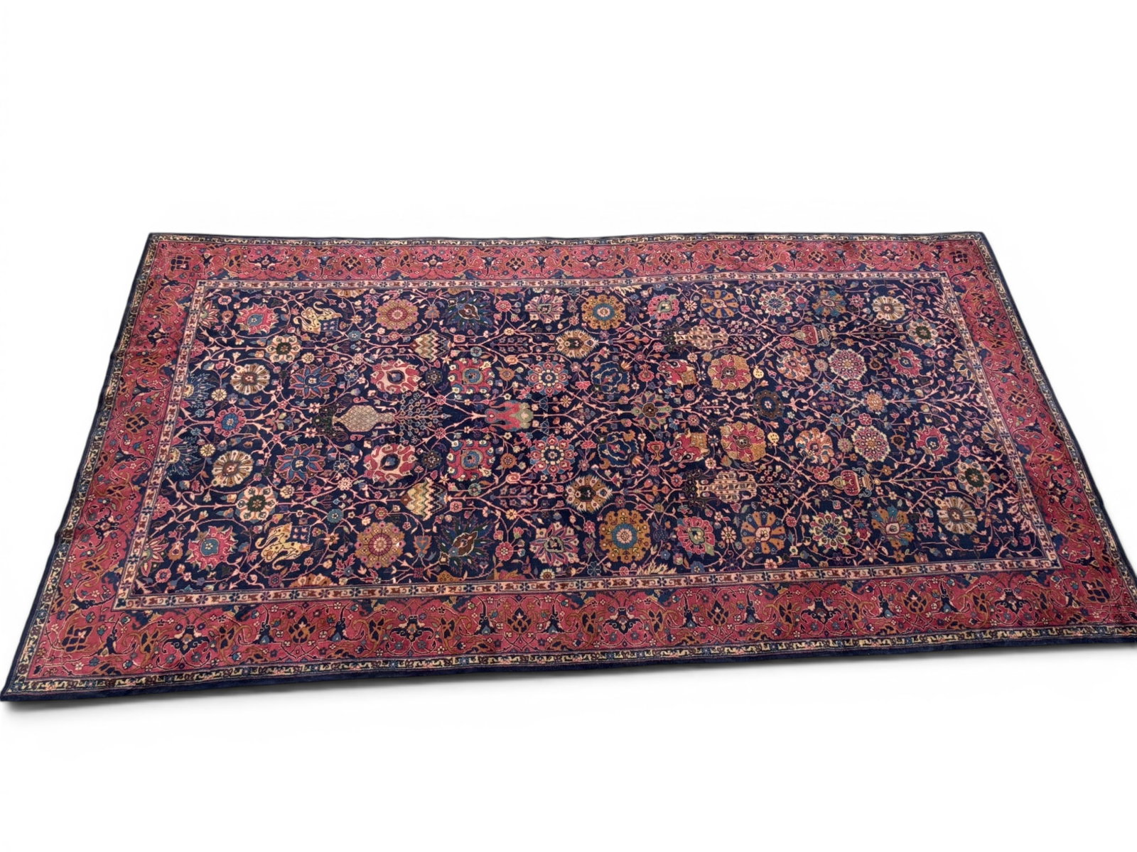 Persian Malayer Carpet, 17ft 5in x 8ft 8in (1 of 8)