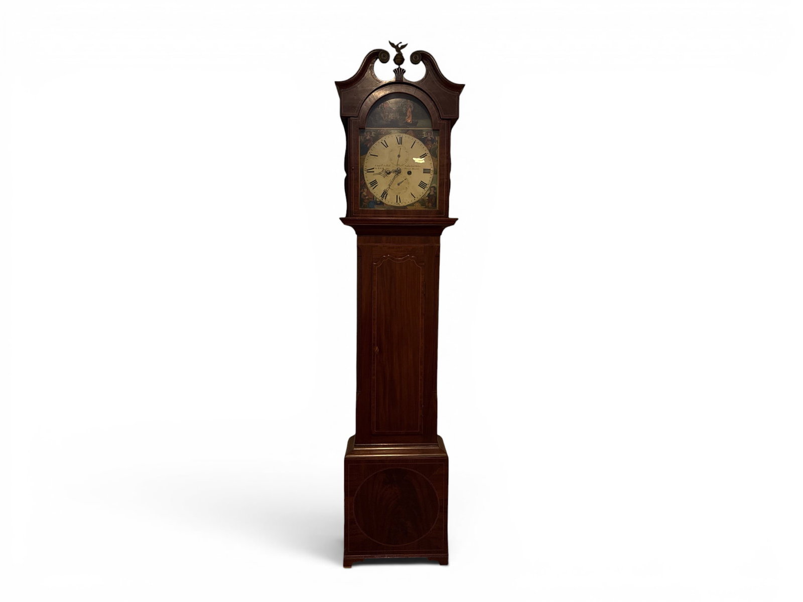 Scottish Mahogany Tall Case Clock (1 of 10)