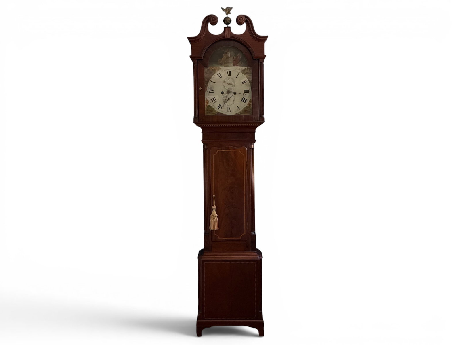 Georgian Mahogany Tall Case Clock (1 of 7)