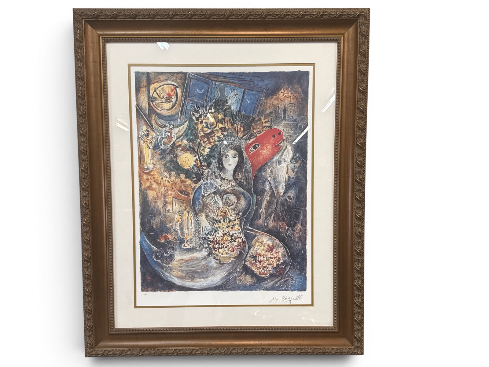 Marc Chagall Lithograph: Bella (1 of 7)