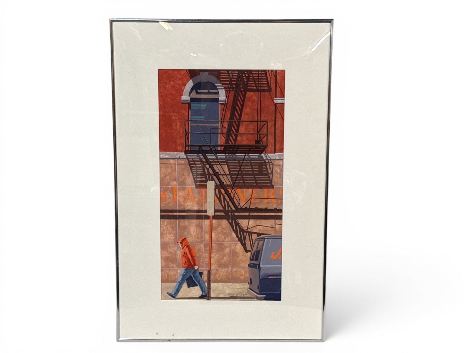 Robert Milnazik Gouache/Canvas: Philadelphia (1 of 7)