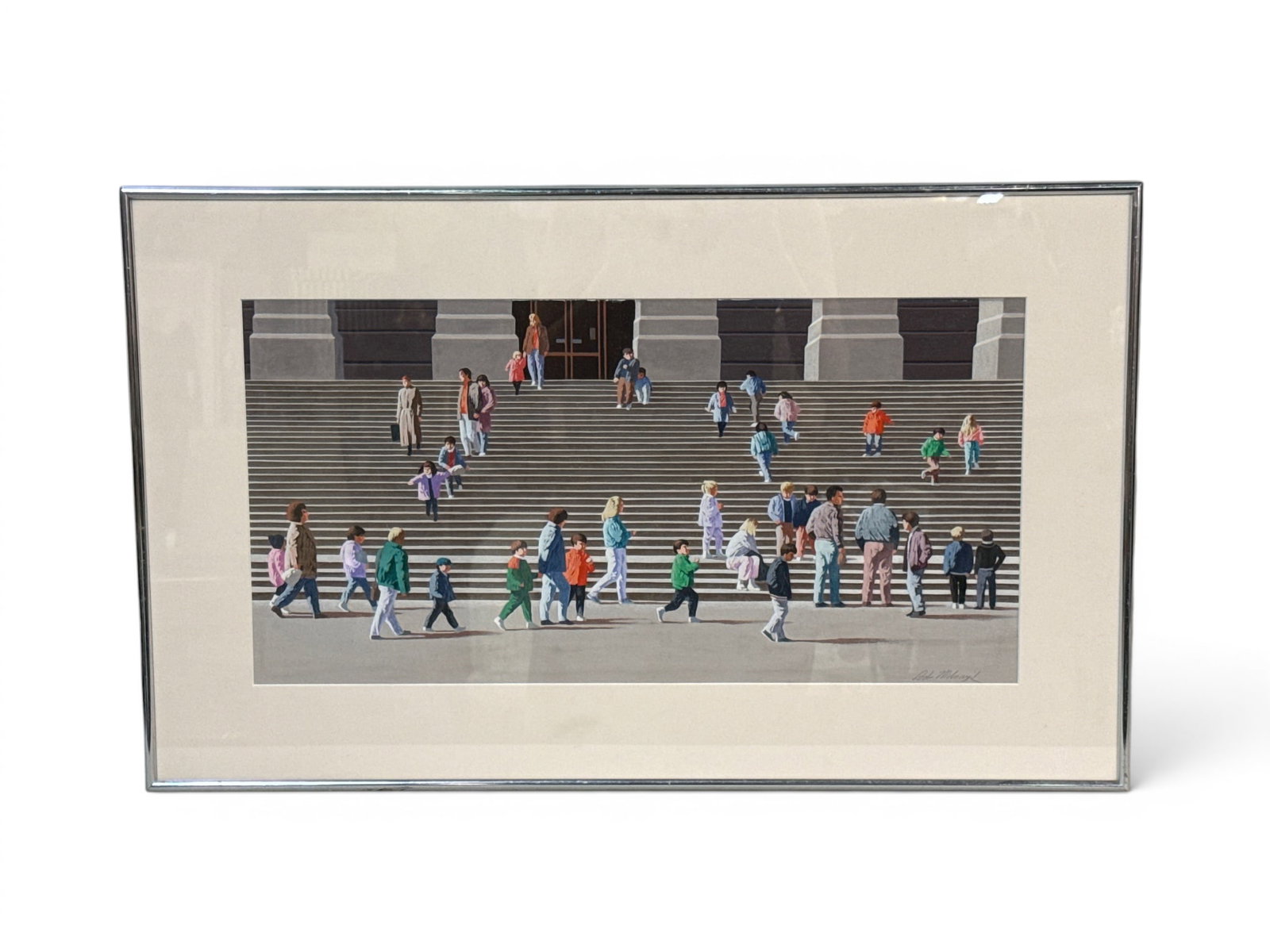 Robert Milnazik. Gouache/Canvas. Franklin Institute. (1 of 7)