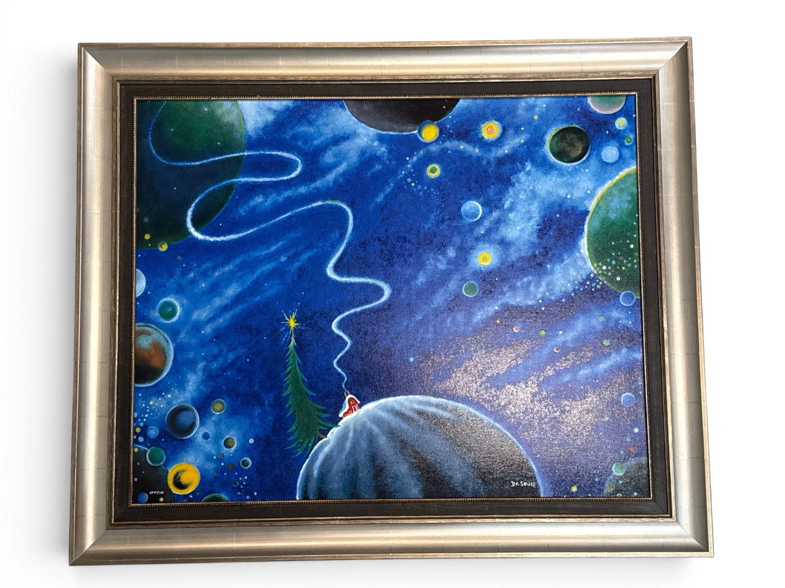 Dr. Seuss Serigraph on Canvas: Prayer for a Child (1 of 8)
