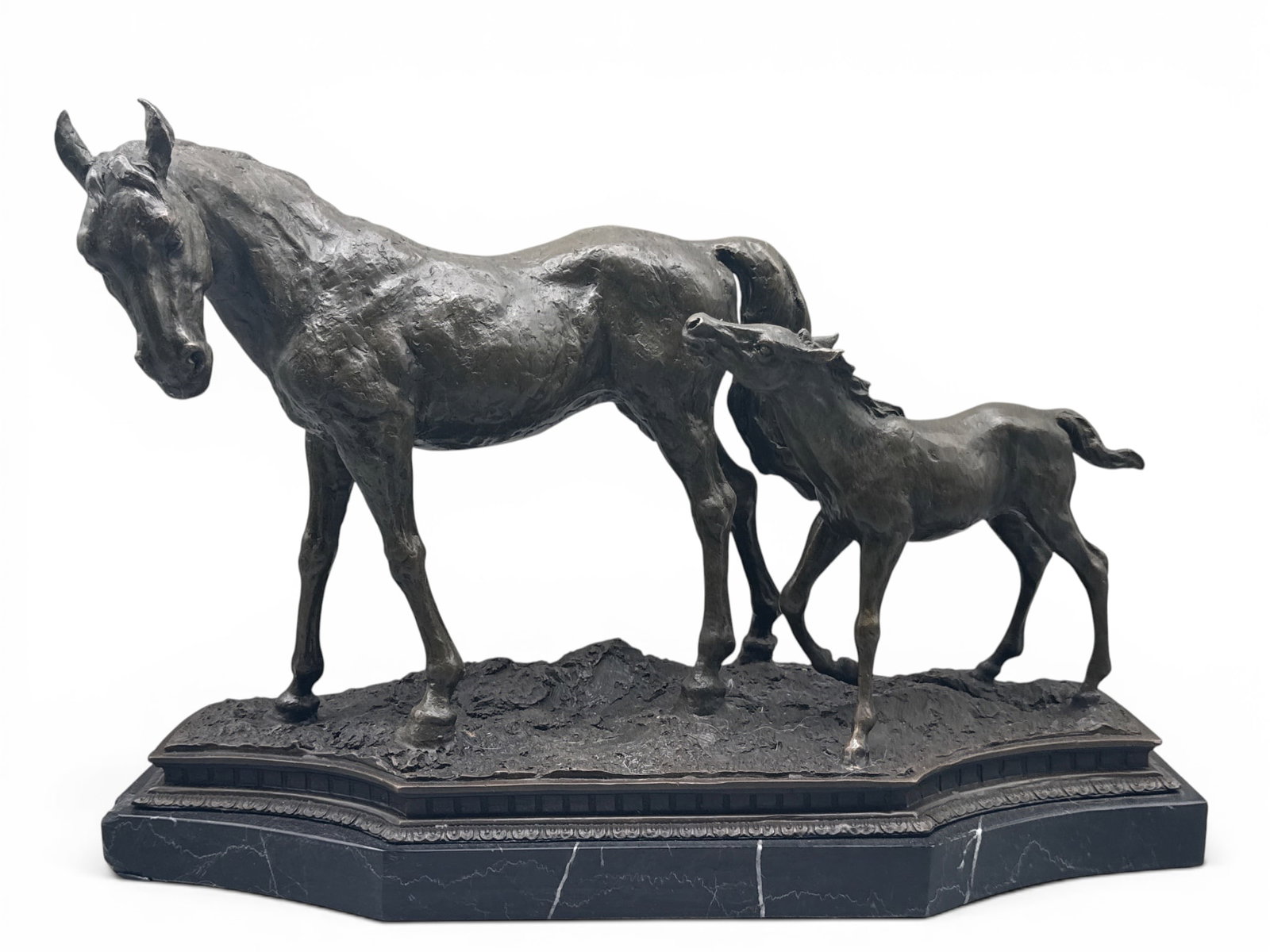 Milo Bronze: Horse and Foal (1 of 6)