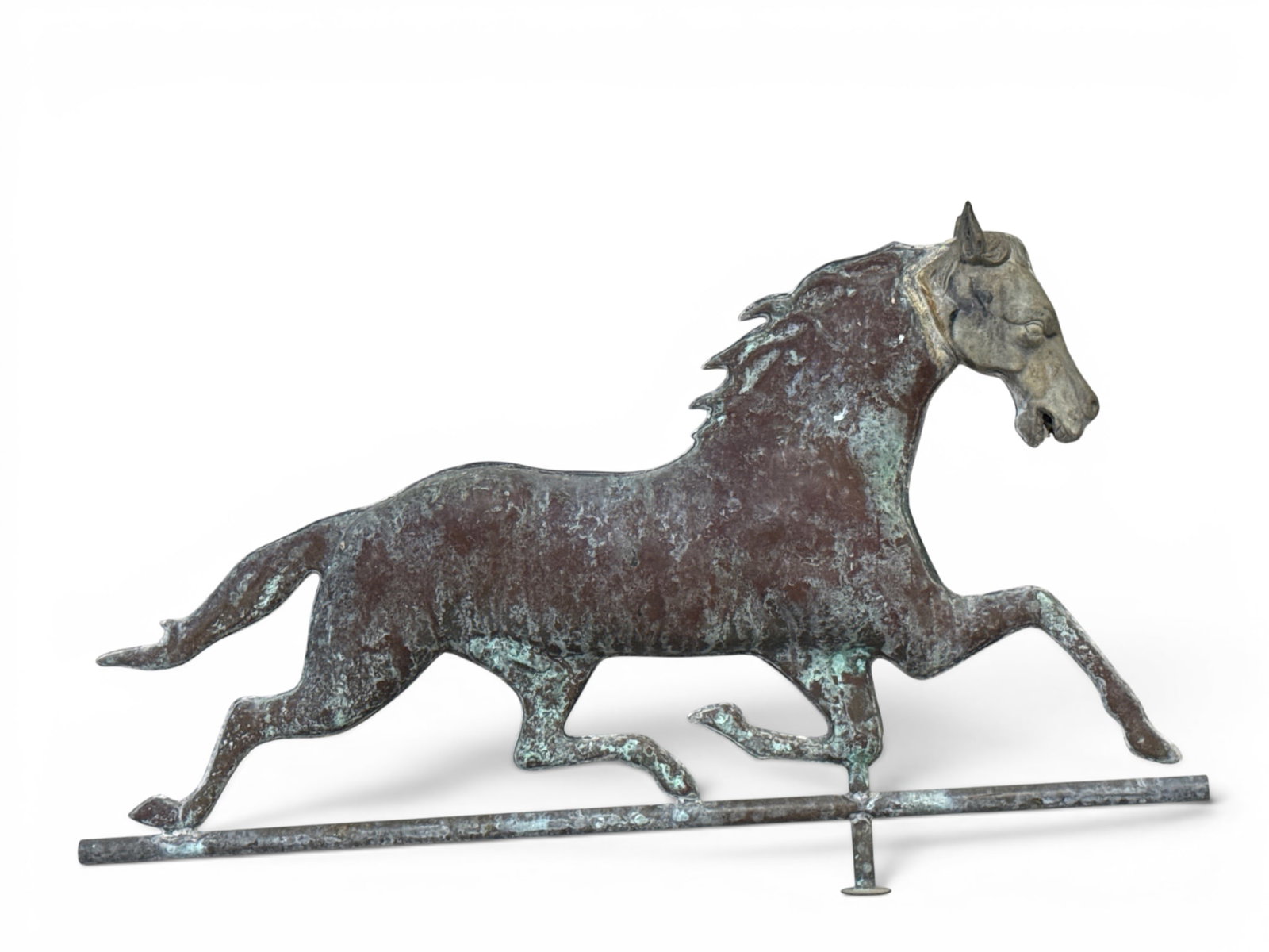 Swell Body Copper and Zinc Horse Weathervane (1 of 5)