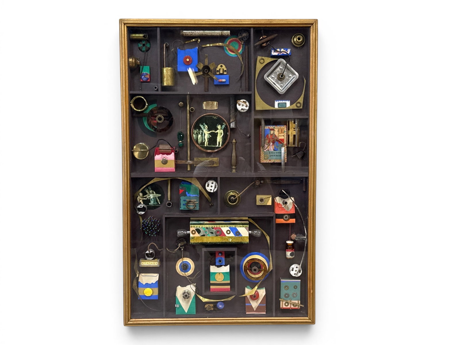 Tosharhu Kitagawa Mixed Media Sculpture. (1 of 6)
